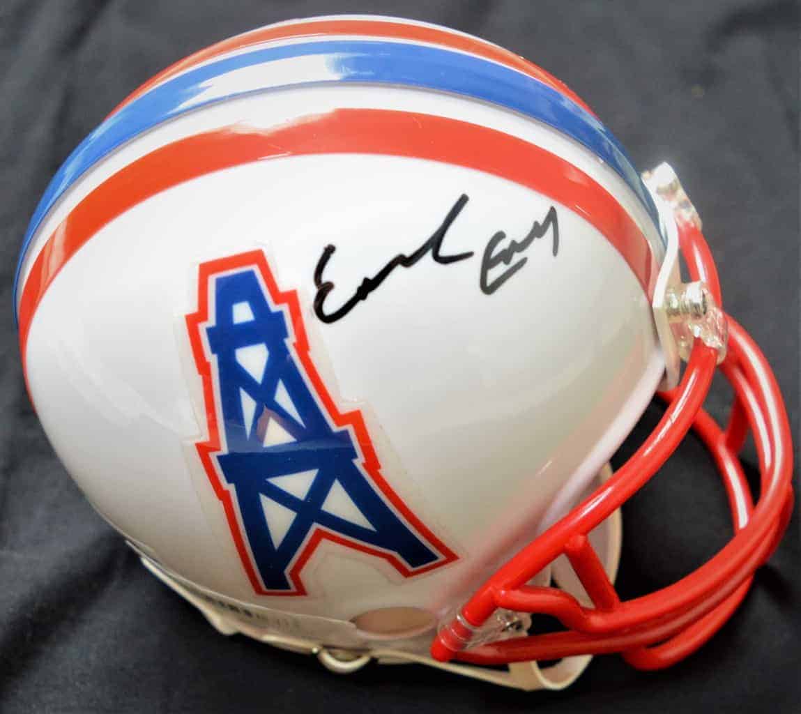 earl campbell signed football