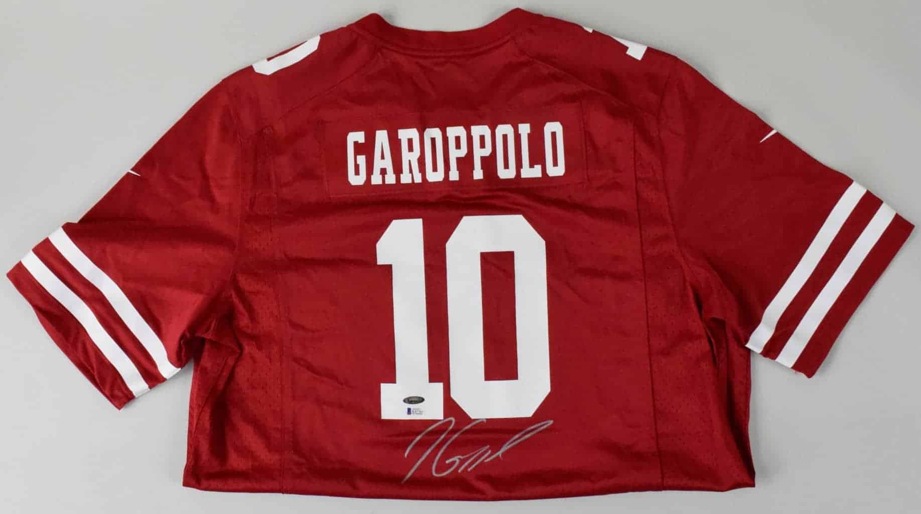 jimmy garoppolo signed jersey
