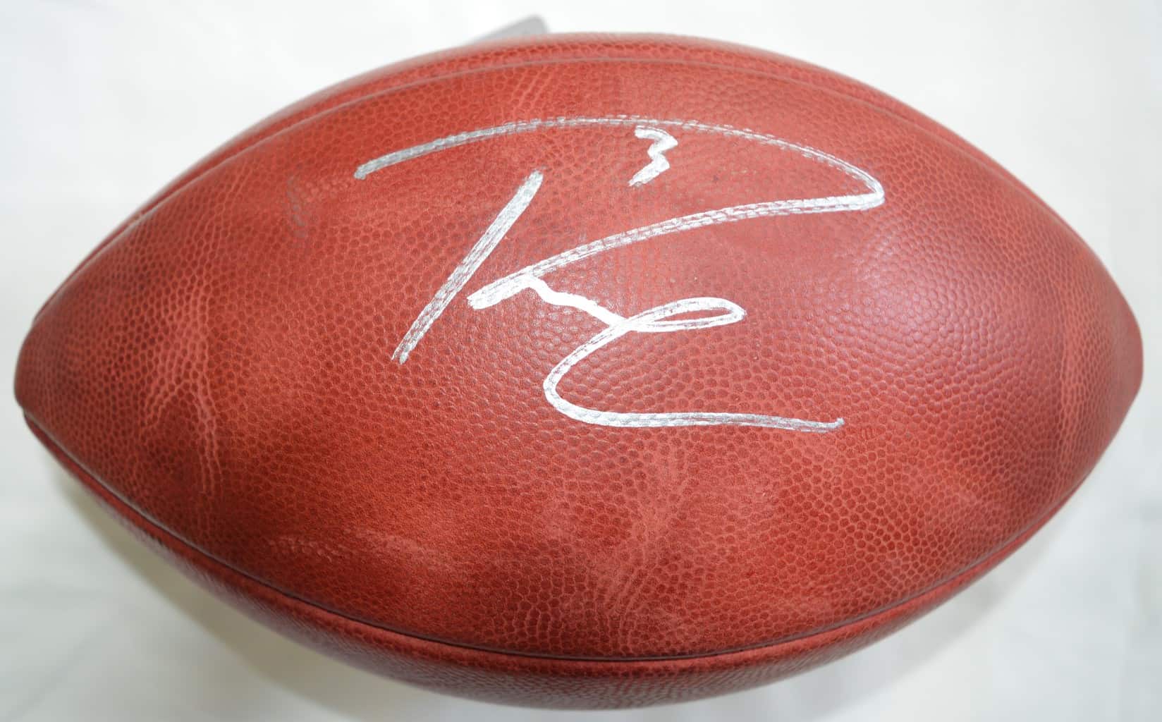russell wilson signed football